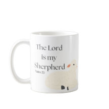 The Lord Is My Shepherd Psalms 23 White Lamb 