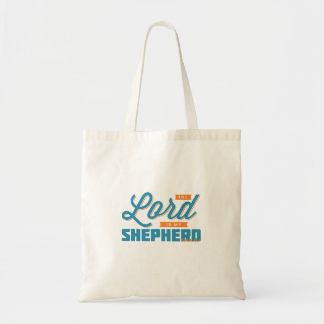 The Lord is my shepherd Tote Bag (Front)