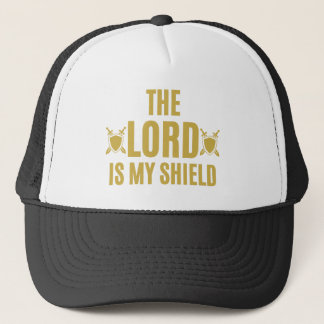 The Lord Is My Shield Quote Trucker Hat
