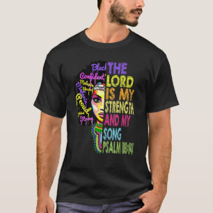 The Lord Is My Strength And My Song African Christ T-Shirt