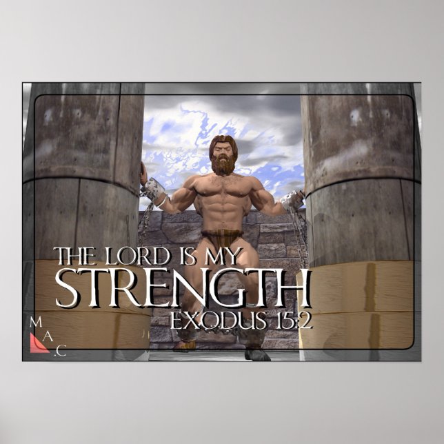 The Lord is My Strength Poster (Front)