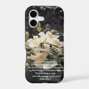 The Lord is my Strength & Shield - Jasmine iPhone