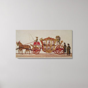 The Lord Mayor of London, 1853 Canvas Print