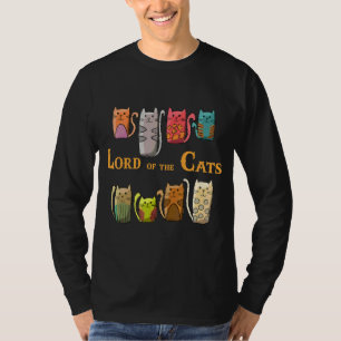 The Lord Of The Cats  The Furrlowship Of The Rings T-Shirt