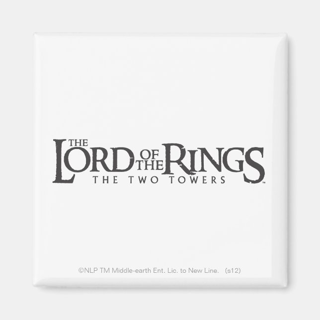 THE LORD OF THE RINGS horizontal logo Magnet (Front)