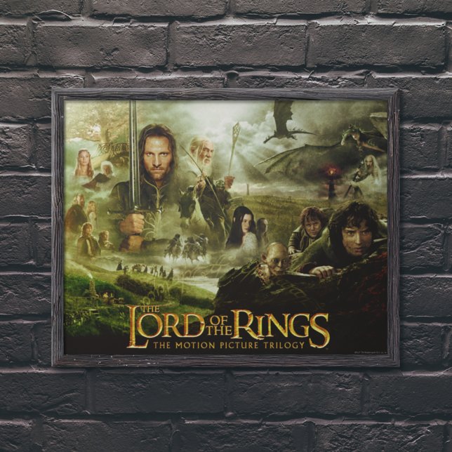 THE LORD OF THE RINGS Movie Poster Art (Creator Uploaded)