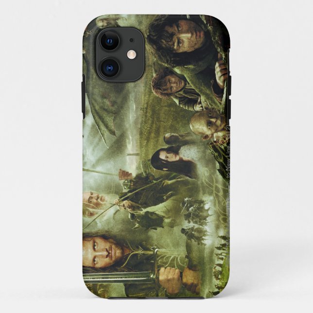 THE LORD OF THE RINGS Movie Poster Art Case-Mate iPhone Case (Back)
