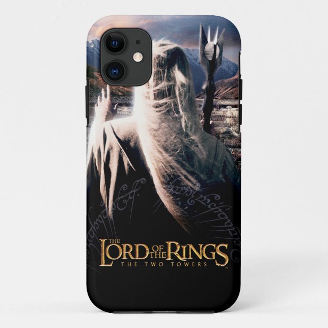 THE LORD OF THE RINGS: TT Saruman Movie Poster Case-Mate iPhone Case (Back)
