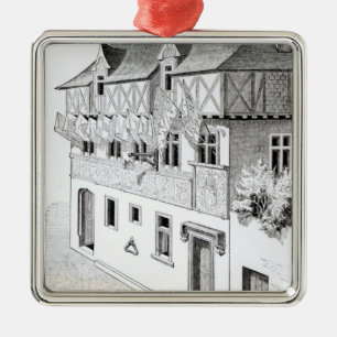 The Lords and Barons "make windows of blazons" Metal Tree Decoration
