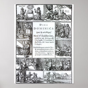 The Lord's Day, 1639 Poster