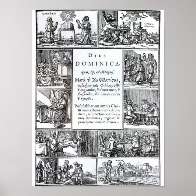 The Lord's Day, 1639 Poster (Front)