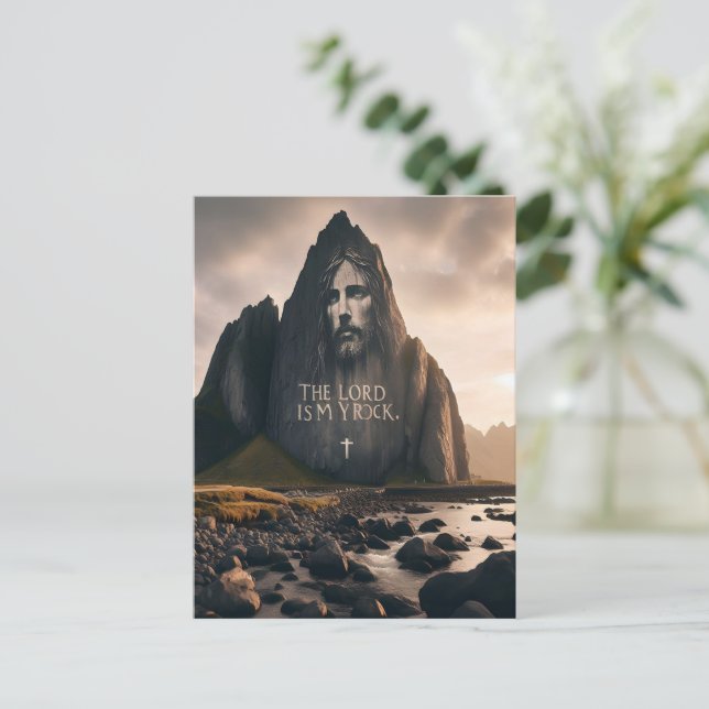 The Lords Face on Rocky Mountain Postcard (Standing Front)