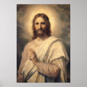 The Lord's Image - Heinrich Hofmann Poster Print 