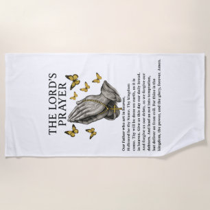 The Lord's Prayer Beach Towel