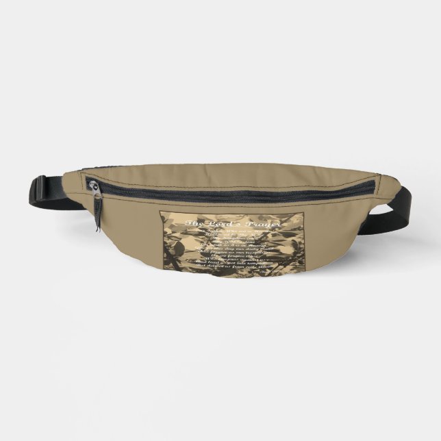 The Lords Prayer  Bum Bags (Front)