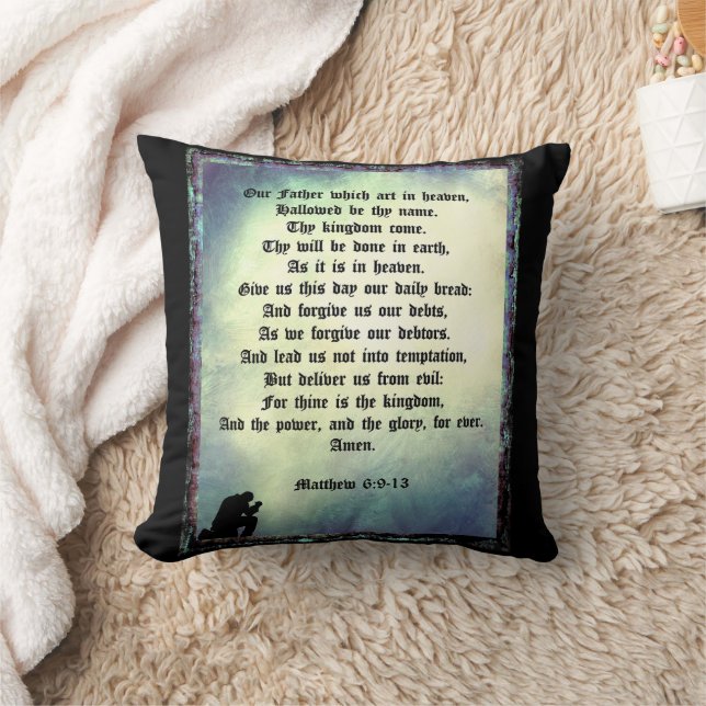 The Lord's Prayer Cushion (Blanket)