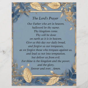 The Lord's Prayer Flyer