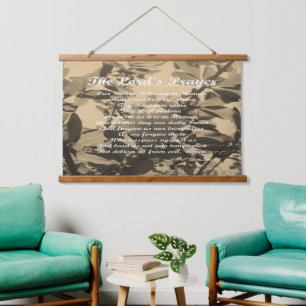 The Lords Prayer Hanging Tapestry