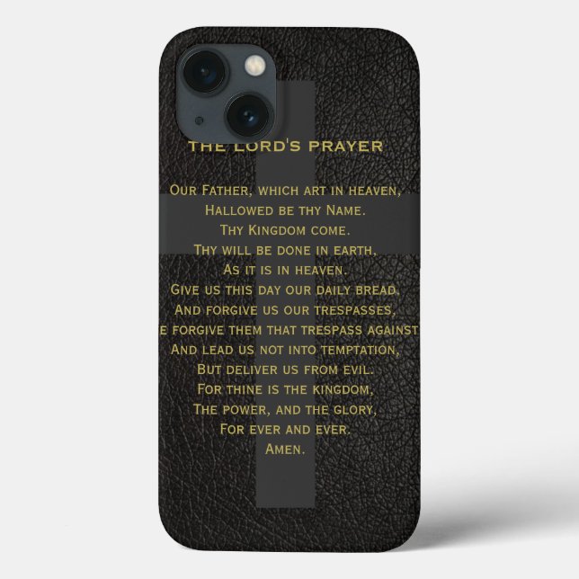 The Lord's Prayer Ipad Air Case (Back)
