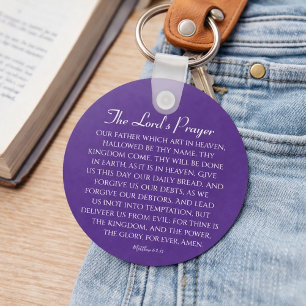 The Lord's Prayer  Key Ring
