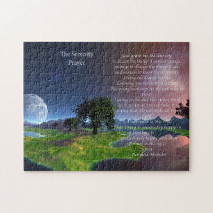 The Lord's Prayer Landscape painting  fun Puzzl Jigsaw Puzzle
