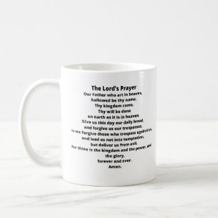 The Lord's Prayer mug