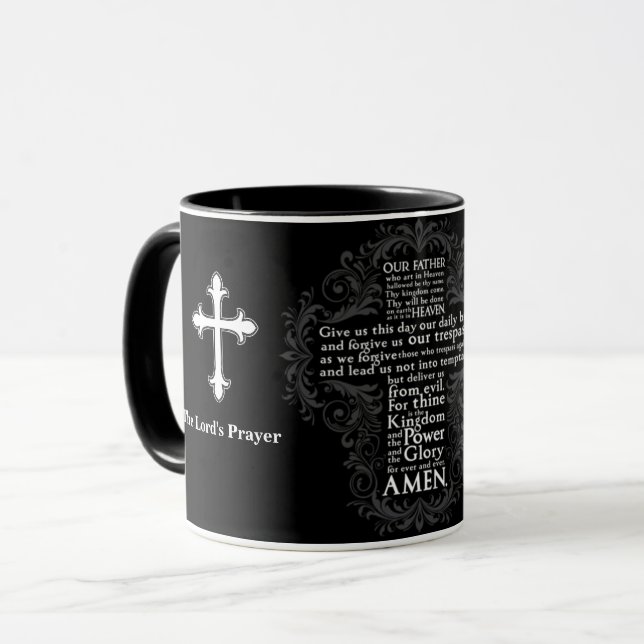 The Lord's Prayer  Mug (Front Left)