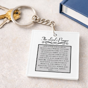The Lord's Prayer   Our Father Key Ring