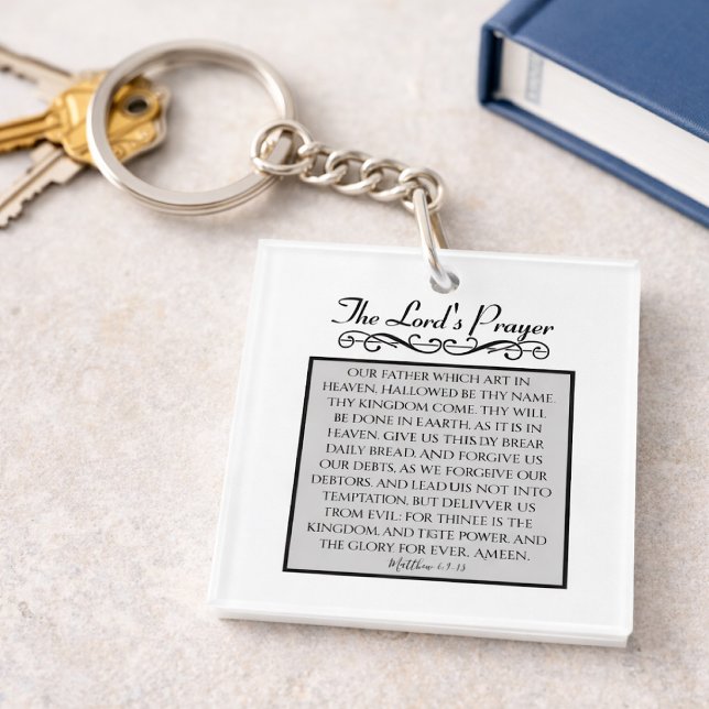 The Lord's Prayer | Our Father Key Ring (Creator Uploaded)
