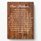 The Lord's Prayer Our Father Who Art in Heaven