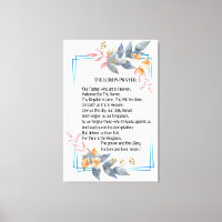 The Lord's Prayer Poster