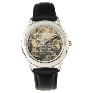 The Lords Prayer Vintage Watch
