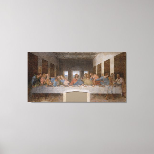 THE LORDS SUPPER DA VINCI CANVAS ART PRINT (Front)