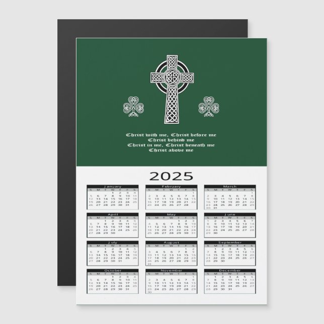 The Lorica of Saint Patrick Prayer (short) (Front/Back)