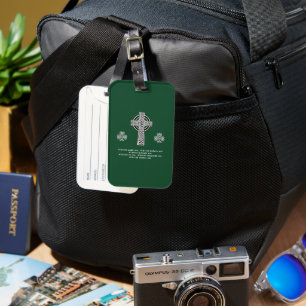 The Lorica of Saint Patrick Prayer (short) Luggage Tag