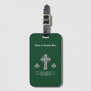 The Lorica of Saint Patrick Prayer (short) Luggage Tag