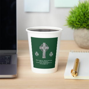The Lorica of Saint Patrick Prayer (short) Paper Cups