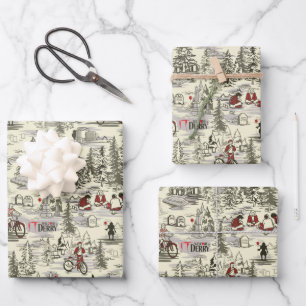 The Losers Club Cemetery Pattern Wrapping Paper Sheet
