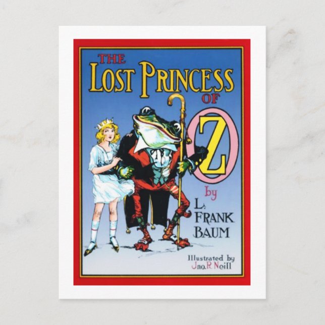 The Lost Princess Of Oz Postcard (Front)