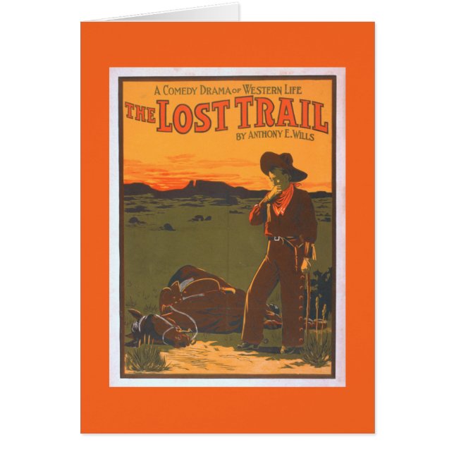 The Lost Trail - Comedy Drama Western Life (Front)