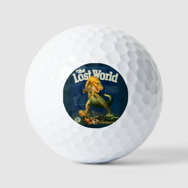The Lost World Golf Balls (Front)