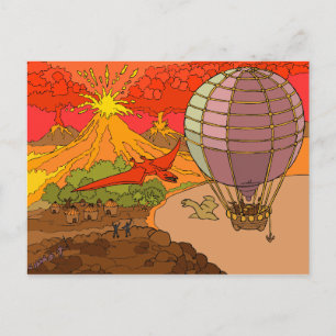 The lost world postcard