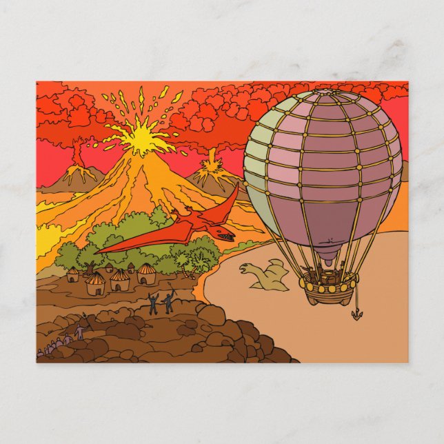 The lost world postcard (Front)