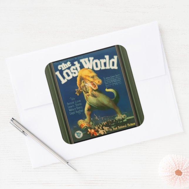The Lost World Sticker (Envelope)
