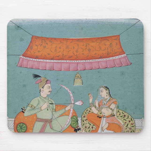 The Lotus Arrow, Bilaspur, c.1750 Mouse Pad (Front)