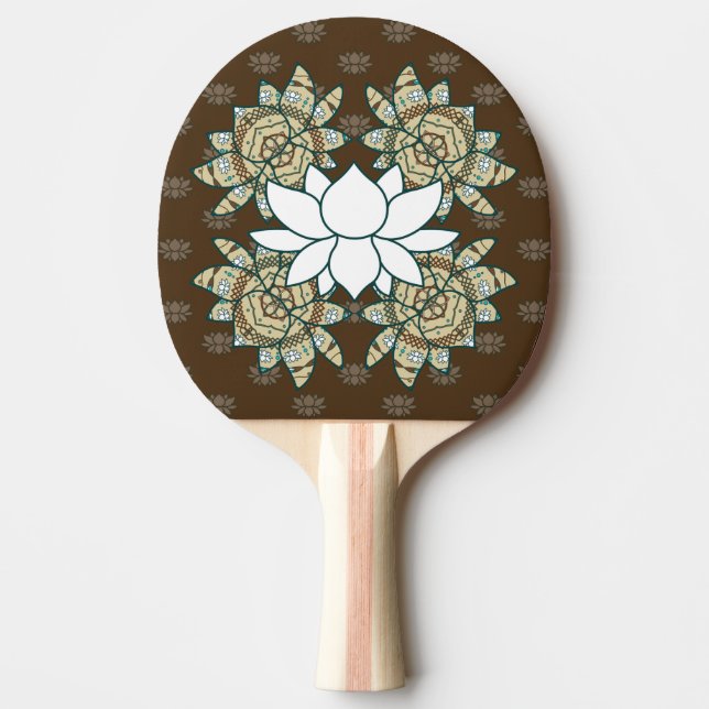 The Lotus Ping Pong Paddle (Front)