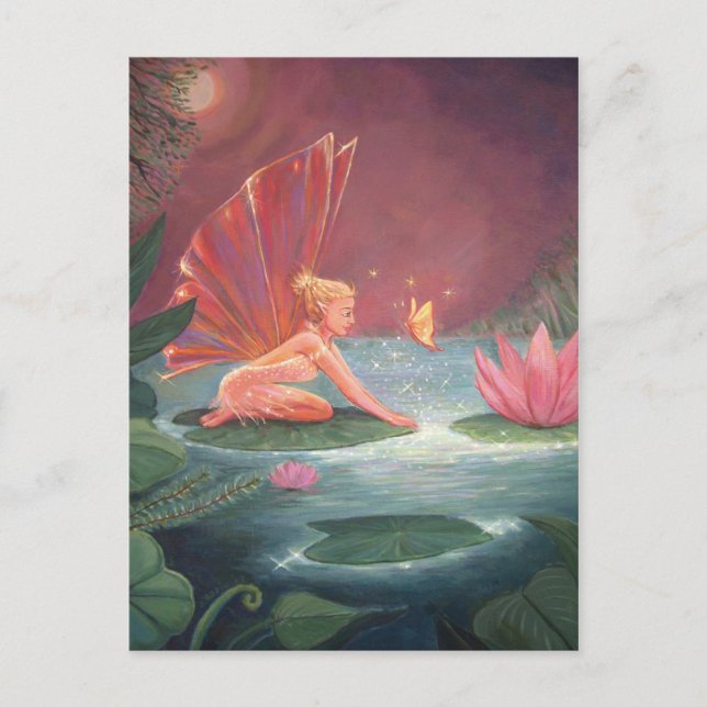 The Lotus Pond Fairy Postcard (Front)