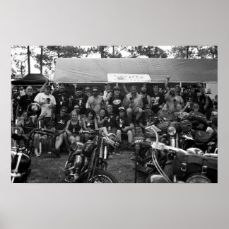 The Lounge B&W Poster