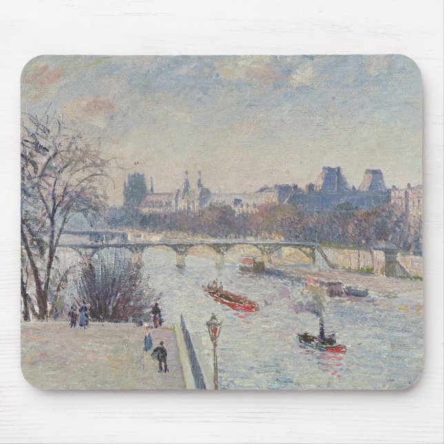 The Louvre, 1902 Mouse Pad (Front)