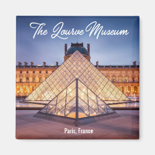 the louvre museum magnet